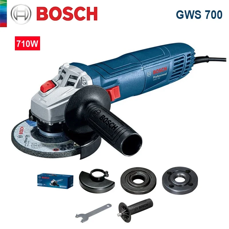 Crossfit Machine - Угловая шлифмашина Bosch GWS 700, проводная,