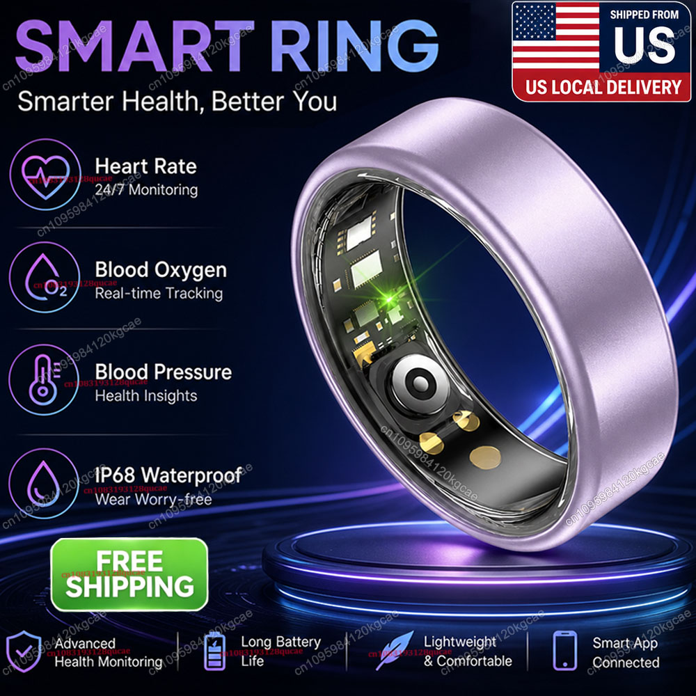 Gymnastic Ring - Умное кольцо-трекер для измерения пульса, уровня
