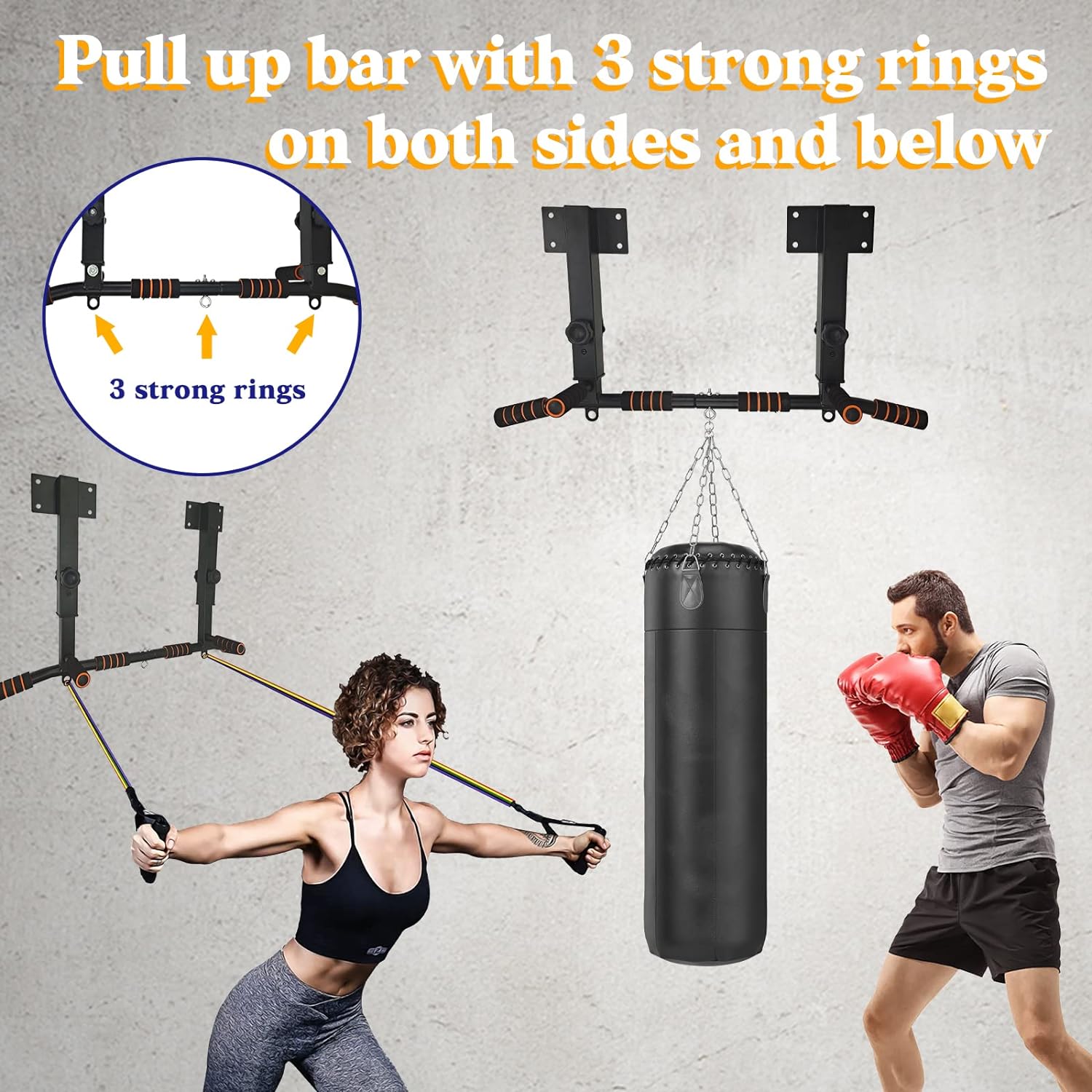 Настенный турник-брусья стальн – обзор и цена Pull Up Bar